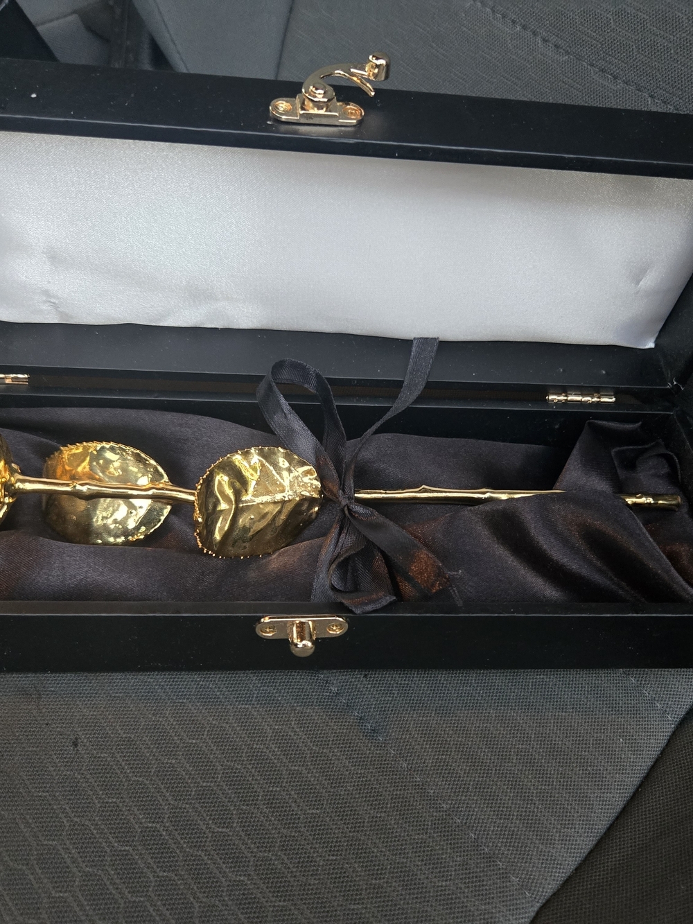 Real Gold Plated Rose With Box